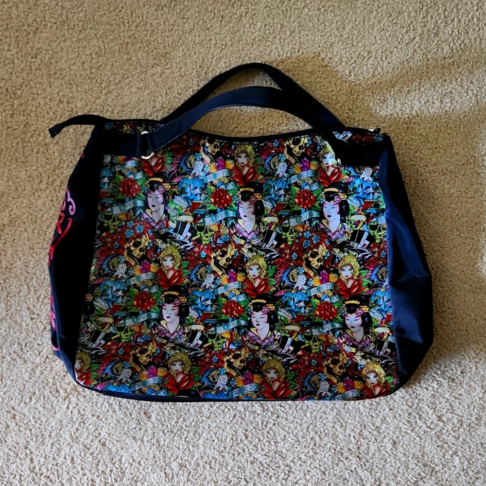 Ed Hardy Weekender Tote